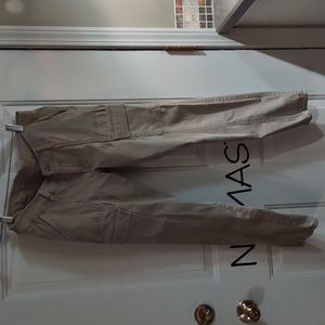 Old Navy super soft khaki cargo pant-Size 8